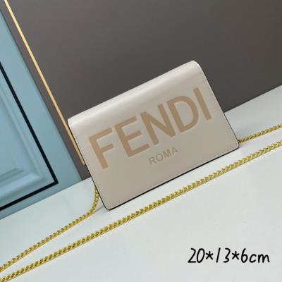 cheap quality Fendi Bags clutch 22104 white